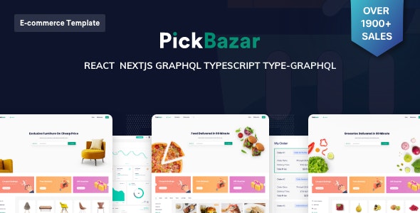 Download PickBazar v5.0.2 – React Ecommerce Template with Next JS, GraphQL, React Hooks & REST API | Free Nulled Scripts