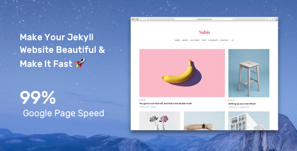 Download Nubia – Make Your Jekyll Website Beautiful & Make It Fast | Free Nulled Scripts