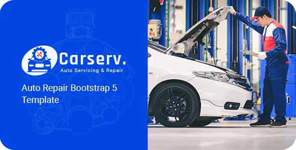Carserv v1.0 - Auto Repair Bootstrap 5 Template