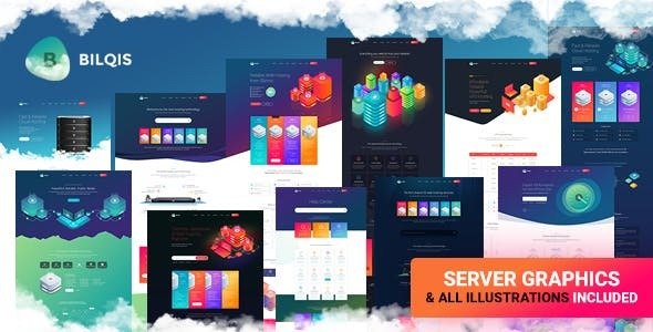 Bilqis v1.0 - The Hosting PSD Template