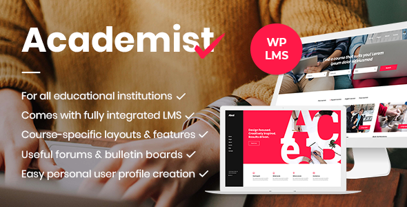 Academist v1.4 - Education & Learning Management System Theme
